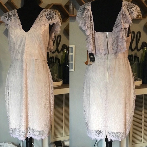 Allen B. By Allen Schwartz Dresses & Skirts - NWT ABS Allen Schwartz Lace Cold-shoulder Dress